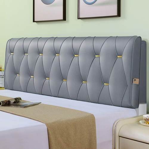 床头垫靠大软包床TFB头防新撞垫靠背双人床款一体靠枕床头靠背贴