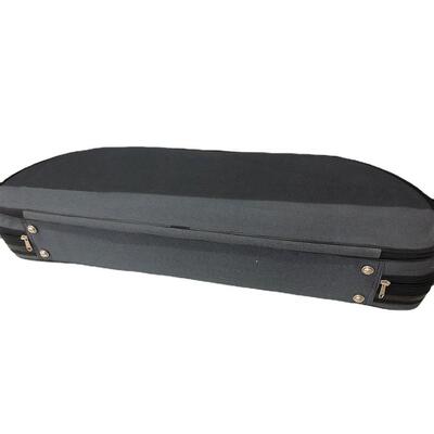 通AYF灵小提琴档泡沫琴盒半月状防高摔形内饰高档布绒盒子