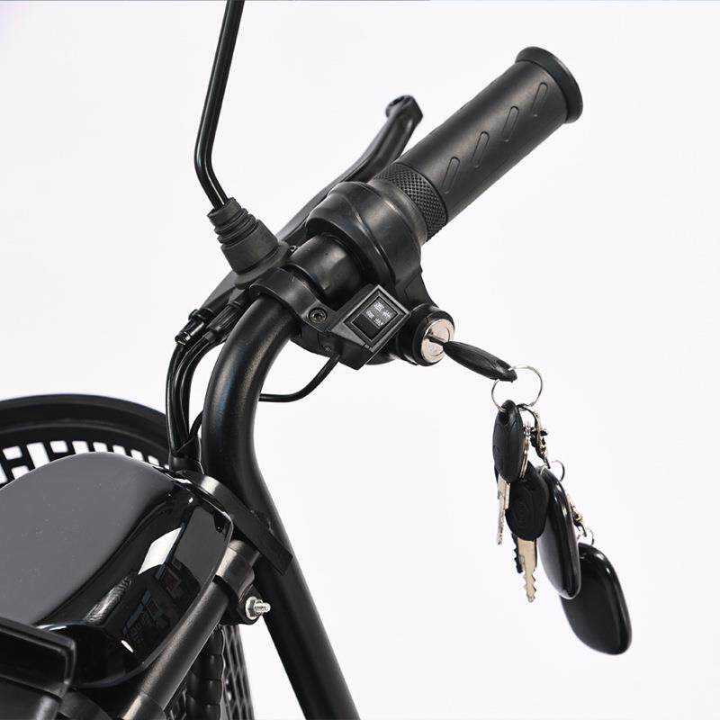 电动三轮步家用小车型老年代女士接送便孩子折叠轻四减震小三轮车