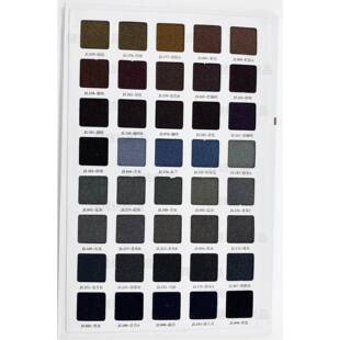 20术8色魔术色卡卡现货样本常年色各类颜色现货粘扣带贴彩WZH色魔