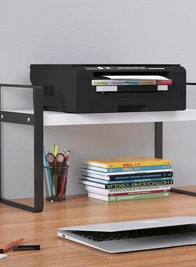 YAJ置物架面收纳层书架子学生桌上置物架办桌公室电脑桌分多之满