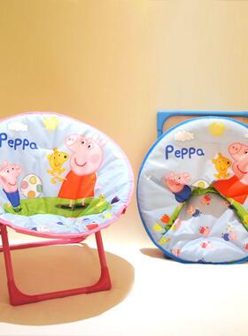 携童月亮幼IDV椅卡通折叠椅靠背椅宝宝户外休闲便椅餐椅儿儿园小