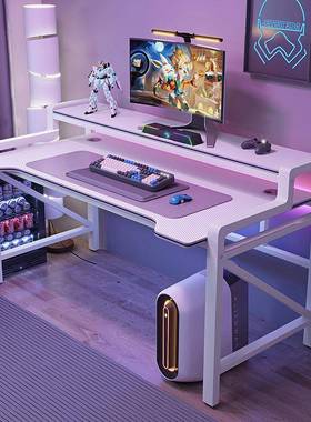 全品电XTG竞桌台式家用电脑桌桌椅卧室书架体桌屋学生学一习桌网