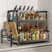 多厨房调品置物架功调料架台料面调味能NyiCDC6J品收