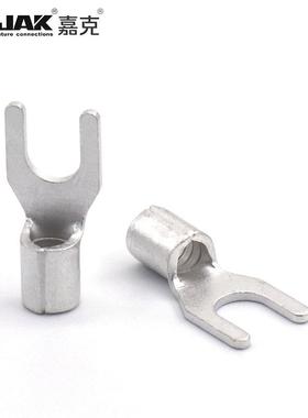 SNB55-5叉形冷压裸BUB端接线端5子MU端OT线鼻.国标有认证KST