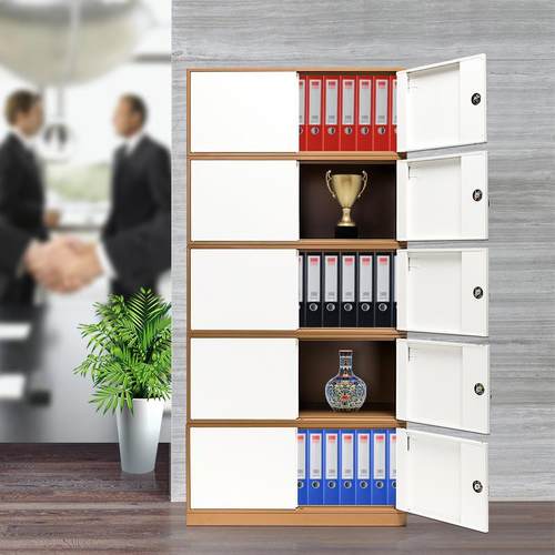 拆装钢制文件档案资料柜分体文件柜单节财务凭证柜办公带锁储物柜