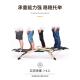 小合适放阳台 躺椅单个沙发不锈钢折叠床高端午休赖人W H001加厚