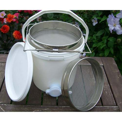 蜜桶过滤器20L蜂蜜桶过滤器一体融蜜桶融蜜器含过滤器