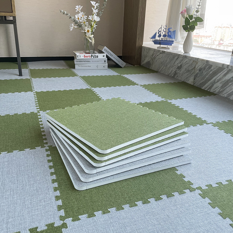 四季棉麻地毯式h飘窗垫窗台垫子2023新款轻奢卧室阳台榻榻米任意