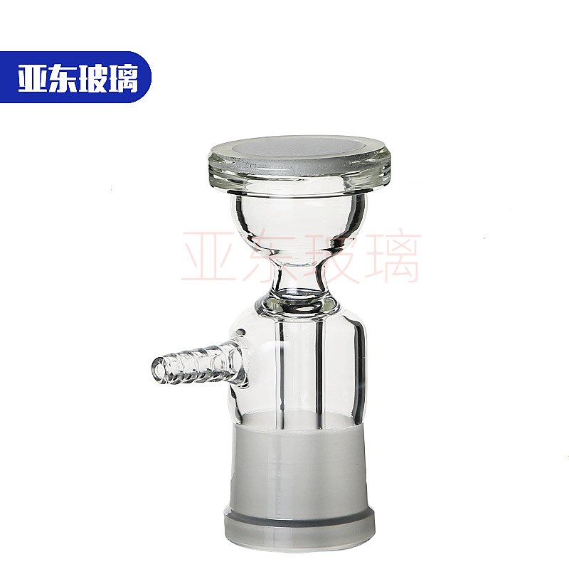 玻璃砂芯a过滤装置配置砂芯头溶剂过滤器滤头   砂芯滤头