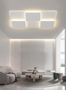 客厅2主灯极简20广4年新灯款白色网红LED吸顶154现代简约东中山灯