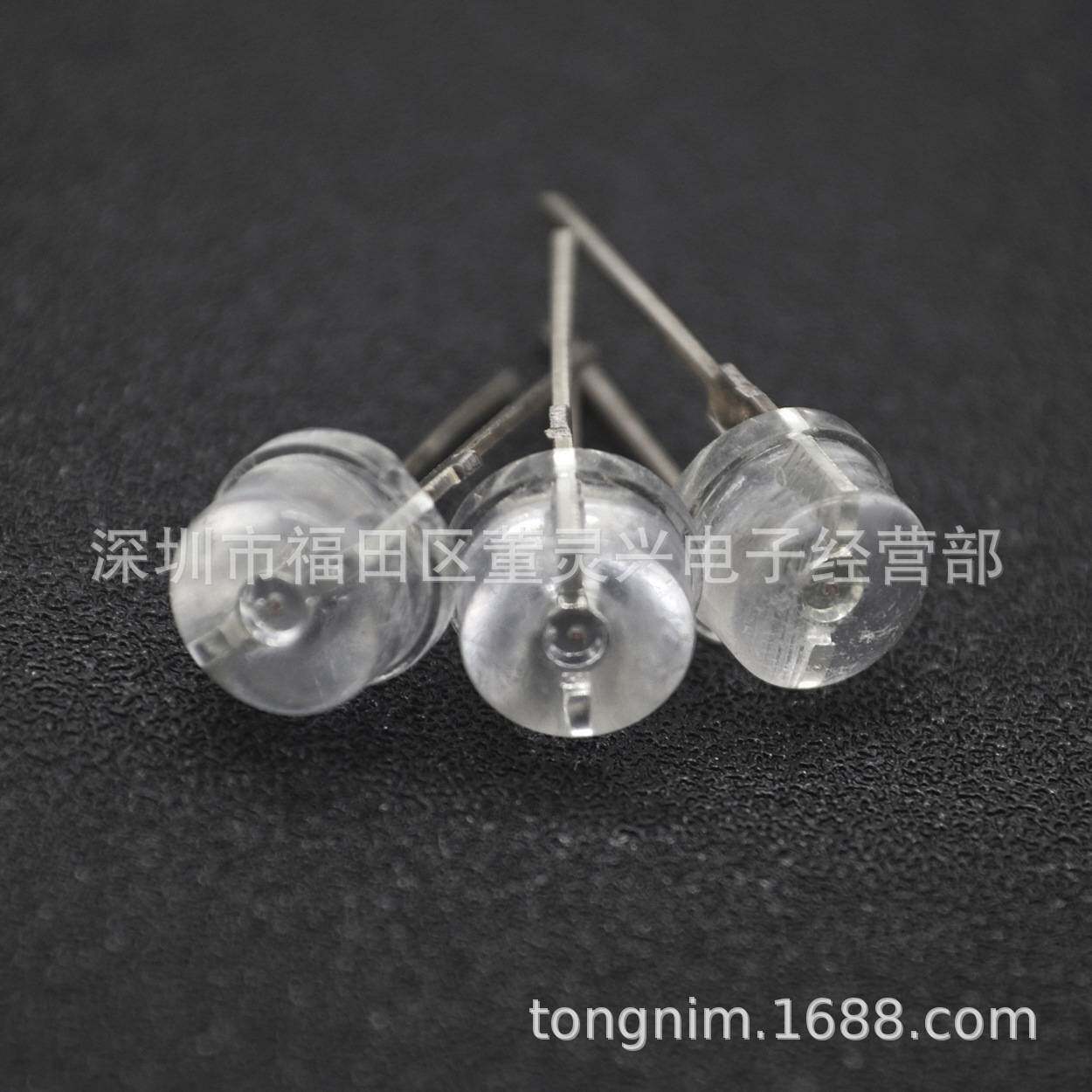F8草帽绿色大支架 8MM大支架草帽翠绿灯 LED灯珠 0.5W  大芯片