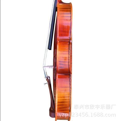 初学3者工艺花纹提纹琴虎小xy-001提琴4/4/小41/21/41/8