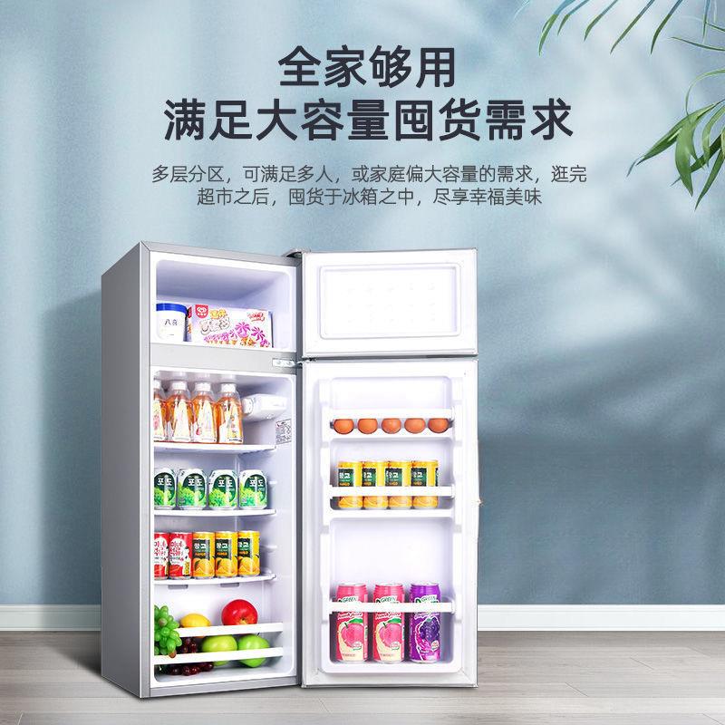小冰箱冰一个694批两人起用用小家冰箱省电节能学生版宿舍单箱