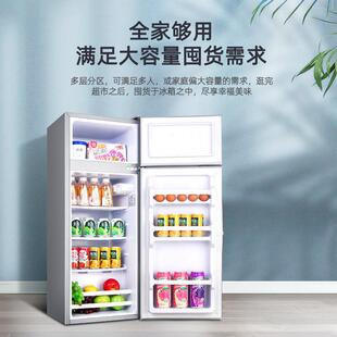 小冰箱冰一个694批两人起用用小家冰箱省电节能学生版宿舍单箱