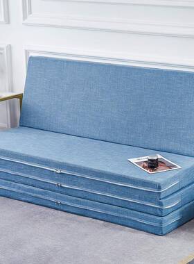 Q折叠床垫地软垫午睡榻榻米海绵垫生单人学宿舍租ZOFB房打铺可定