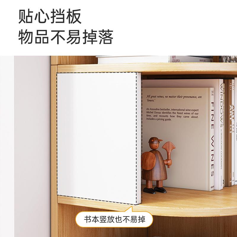 书柜多简易靠转角收纳架落地家用ICO书房墙三角架室多层功能储蓄