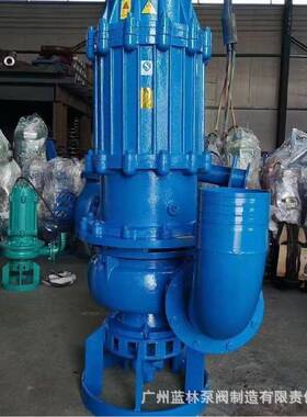 立式潜水渣浆泵功率抽砂泵泥100JZQ1大80-2KAG2搅拌式抽吸沙泵