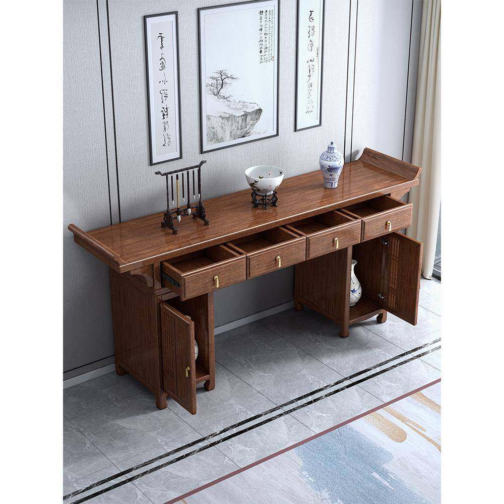 桌?新木中式八仙中堂六套条案胡件桃木实供桌香案佛台家用M220934,玩具/童车/益智/积木/模型,其它,淘宝优惠券,粉丝福利购,淘宝优惠卷