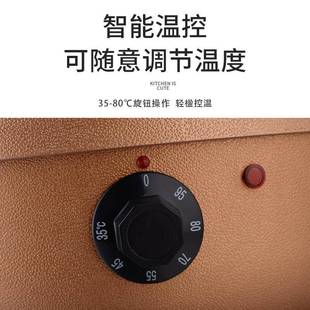 不锈钢汤10L黑色13L电子温暖汤煲自助餐保商酒店NUB用大容量粥煲