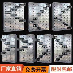 不锈钢餐盘柜员工餐具柜商用多格储物柜餐厅多门碗筷饭盒食堂碗柜