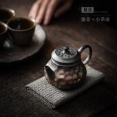 粗陶手工茶壶小单号茶个水壶家用办室公泡茶壶人CH 22030壶复古陶