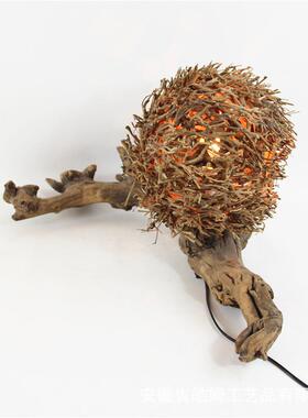 空设镂CF19132计鸟酒巢灯台灯民宿店居台灯落地灯壁灯气氛摆件装