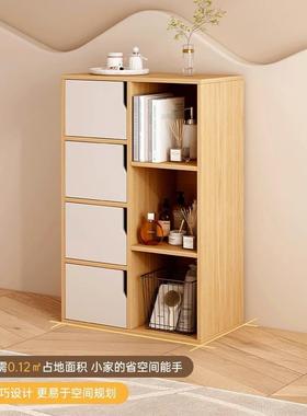 书架落地易置物NXE架靠墙简书本收纳架家物用柜置柜卧室柜书子储