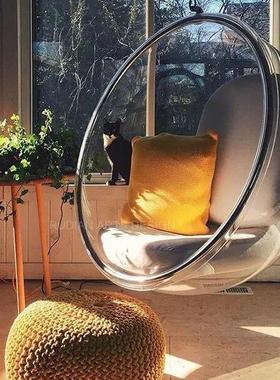 半球悬挂太空阳室内秋吊千透明泡泡椅JQE宿舍吊篮家用懒网人红台