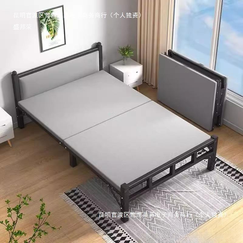 折木叠床单人床人家用简易办公室陪护午休午睡租板MEI床出房屋成
