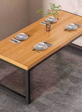 餐桌家用小户型吃饭桌子商餐快餐饮桌椅合公寓CYG出租用房组用接