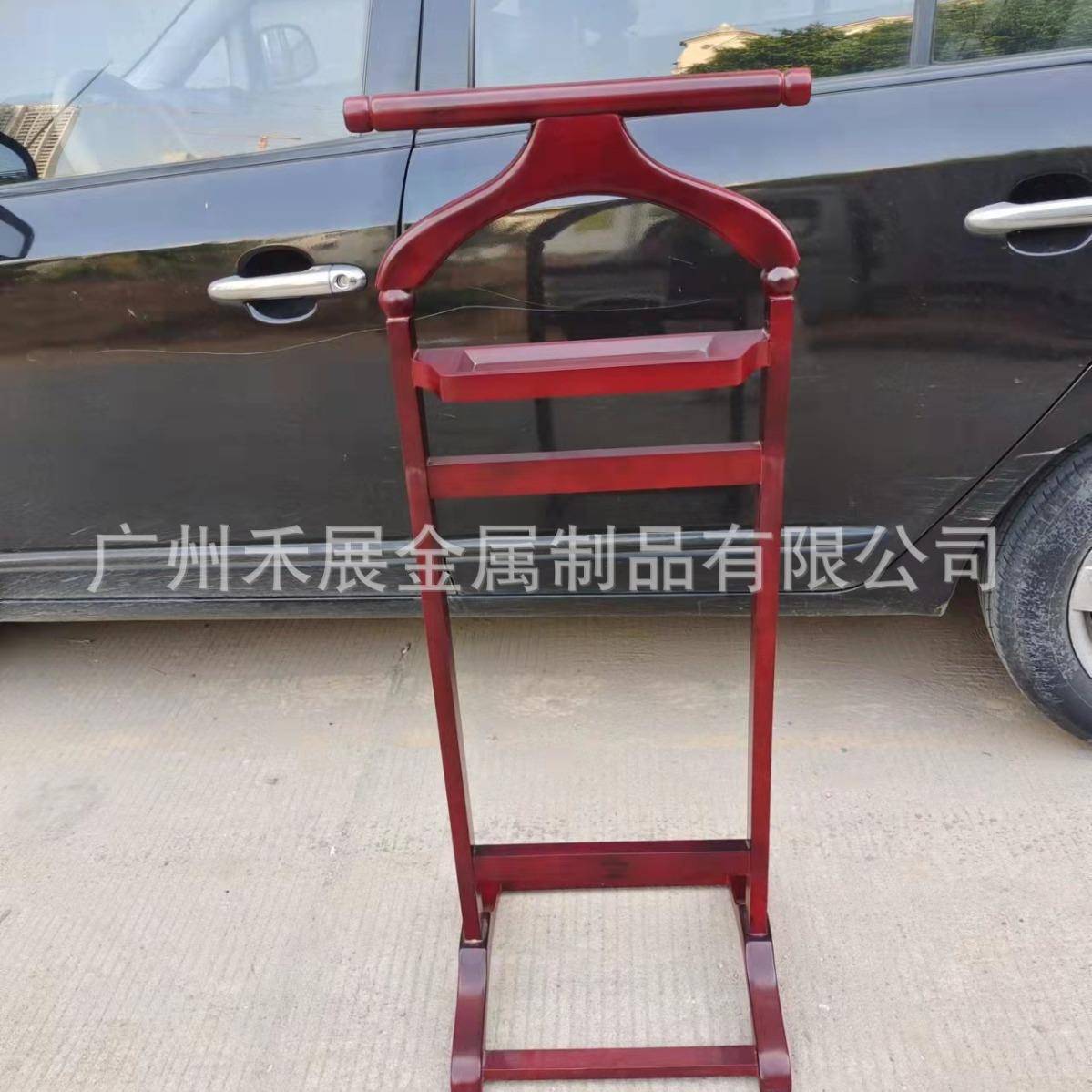 家用挂衣架落地卧室移动轻奢单简易衣室内服架子杆式衣挂K005帽架