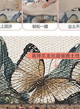 地垫入关户门玄门口除尘耐脏F995H8M7防滑脚垫子通弹力丝卡耐垫磨