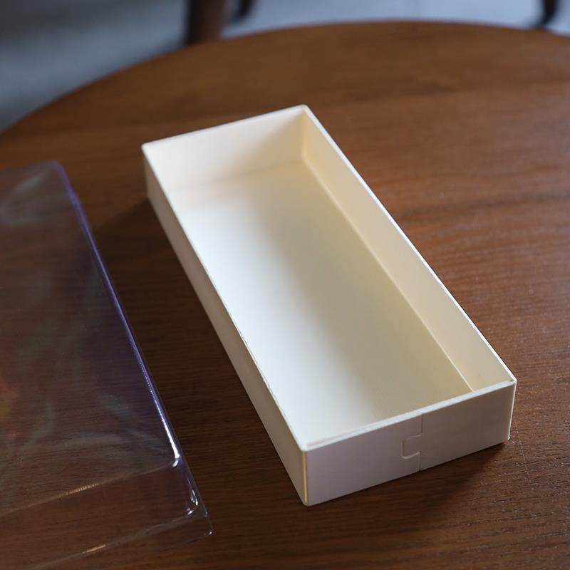 包装盒烘焙透治西点热奶宝打包盒长形甜品面包蛋糕明F76685SM卷三