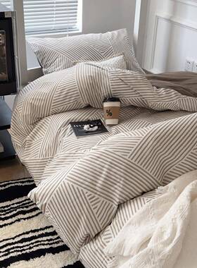 男舍单.人全棉大学生宿三件套09m米床宿加厚学纯棉套件床笠款女生