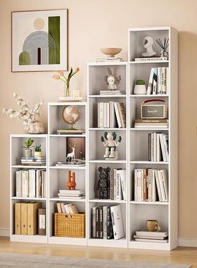 家用钢制书LWR架落置铁物地架夹窄书柜儿童书房艺收纳柜铁皮储缝