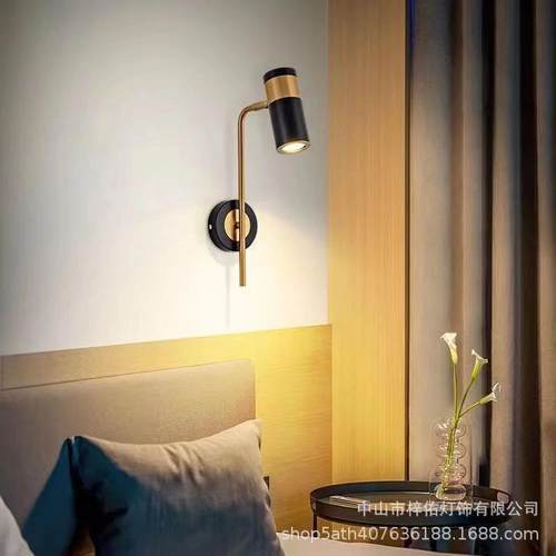 跨头境新现代简约款923轻奢灯走廊过壁道灯卧室床阅读灯可旋转壁