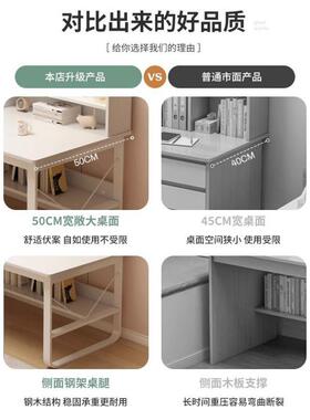 一#中学生YRH书桌书架桌体家用电脑桌台式简约学习写字桌办公小椅