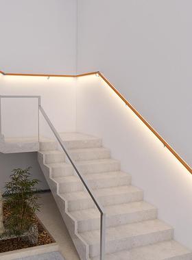 现代约404LD走楼梯扶手E灯简廊腰线灯长条墙壁灯家用过道人体感应