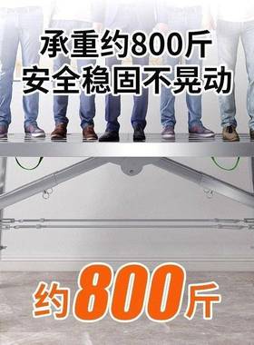 折叠便携缩式多功能梯子加厚摆摊架伸厚工程脚手EPK子架装特修马