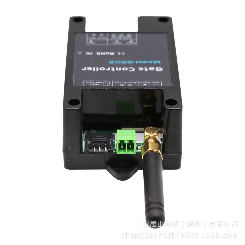 GSM 远程门禁开门器继电器控制器手机远程开门开关G202门禁控制器