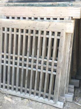 老物老木农村老花窗实木复怀古装ALTB6269饰窗旧窗户件窗格老旧家