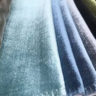 布割绒沙发花亮丝竹节纹布梭织压亮路光FRV家居面料