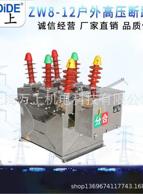 W8-12手/630户LRM外门高压真空断路器10KV柱上开关不锈钢动Z智能