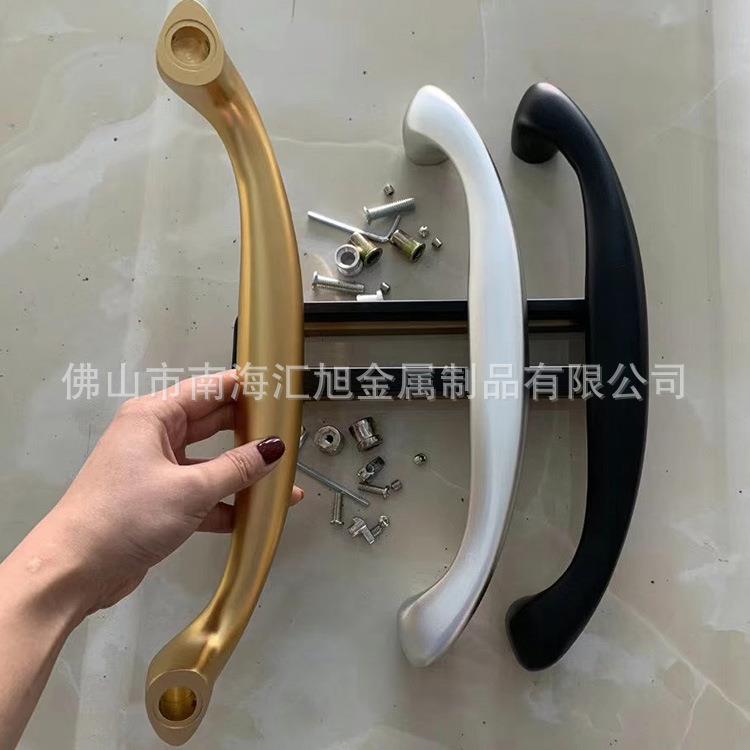 华推拉门移门豪重型门台拉欧式拉l多种手窄手边拉手阳推拉门豪华