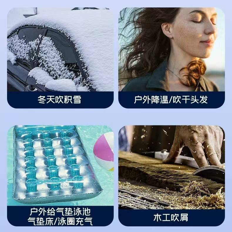 跨境13万转高速涡轮无刷电机手持暴力涡轮小风扇超强涵道涡轮风机