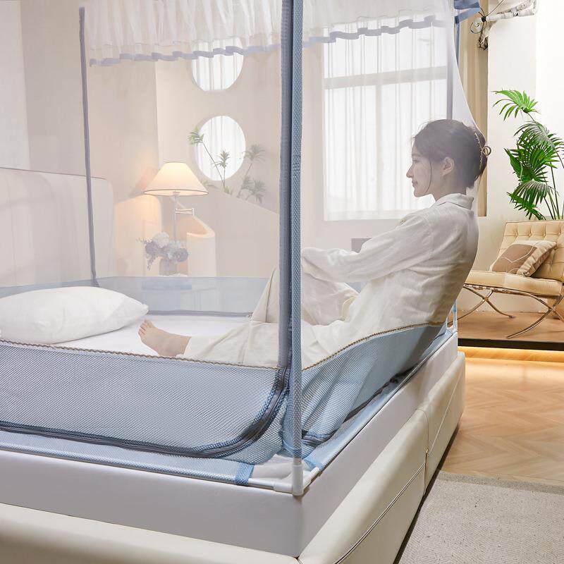 2025家新款儿防蚊摔帐简约母婴三开门卧室用童时尚唯美2025新款新