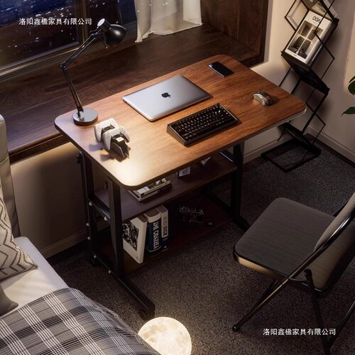 床边桌可移动简约小桌子卧室家用学生书桌简易升降宿舍懒人电脑桌