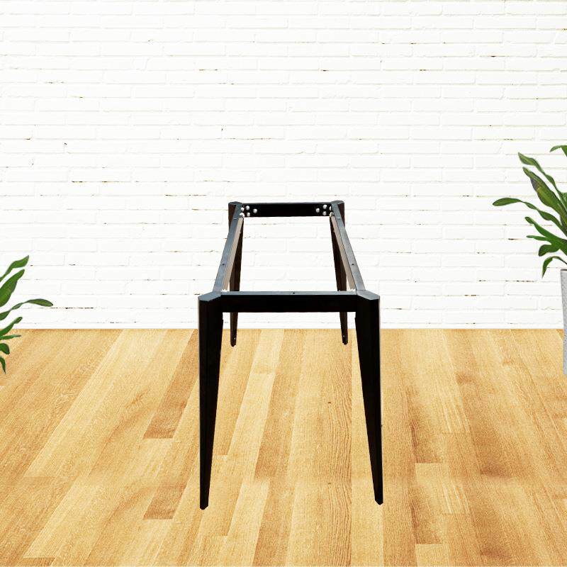 富星折板铁脚桌架大餐桌腿板理石无品牌/餐岩桌架会议桌腿支架架