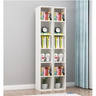 W6层高NMA可调节加厚简易A4书柜收储书物柜格纳子柜架木质小柜子